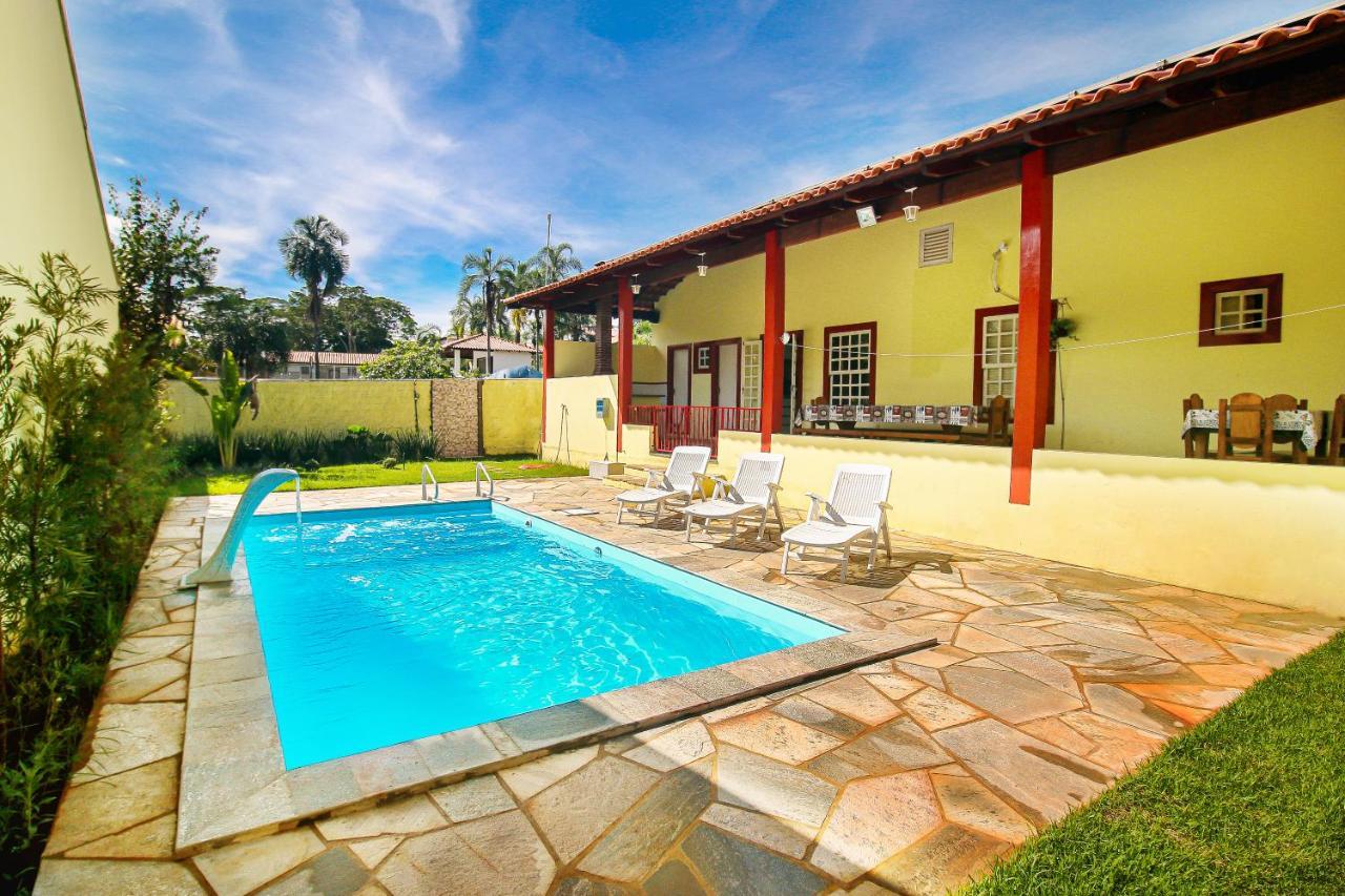 Vila Casa Del Rey - Cond. Fechado Centro Pirenópolis Exteriér fotografie